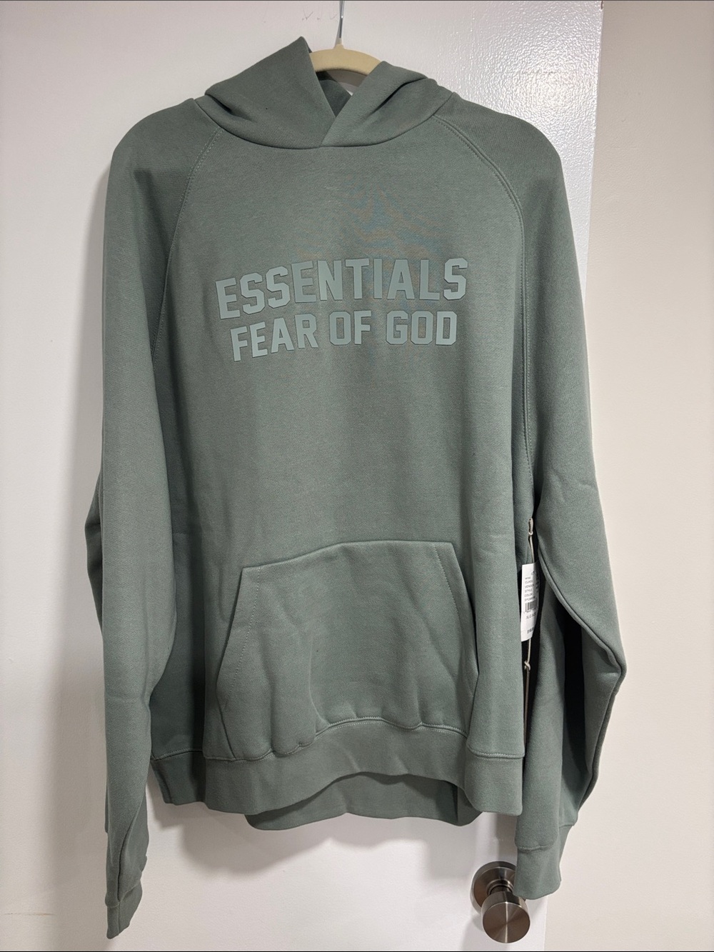 Fear of God ESSENTIALS Hoodie in Sycamore colorway
